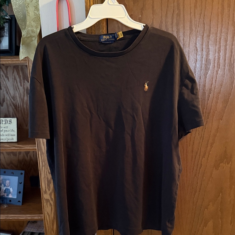 Polo by Ralph Lauren Dark Brown Short Sleeve Tee
